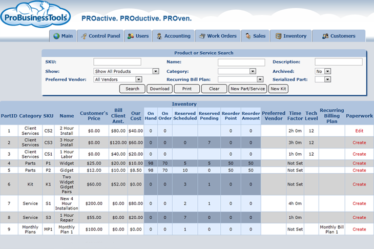 Facility Management Software - (CAFM) Asset & Planned Maintenance